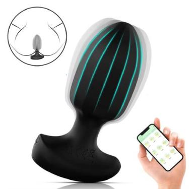 Imagem de Plug Anal Vibrador à Distância em Silicone Recarregável USB - Vbrante
