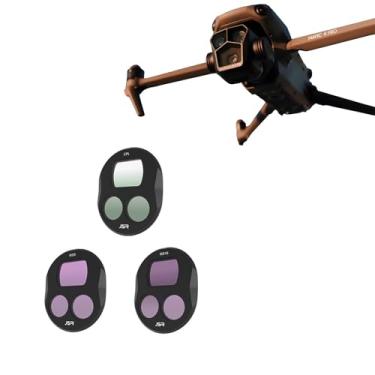 Imagem de TEHAOUU Kit de filtro de lente para DJI Mavic 4 Pro filtro UV CPL GND ND protetor resistente a óleo à prova d'água Mavic 4 Pro acessórios fotografia (CPL, ND8 e ND16)