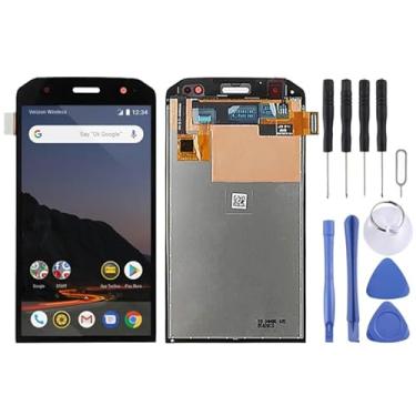 Imagem de YUNCHAO Acessórios telefônicos Para CAT S48C LCD Screen com Montagem Full Digitizer (preto) Substituição do telefone celular