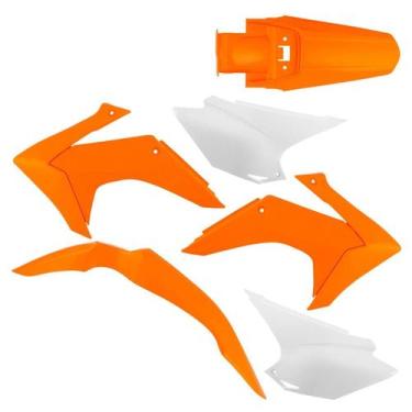 Imagem de Kit Plástico Moto Honda CRF 230 2015 Pro Tork Substituição Alta Resist