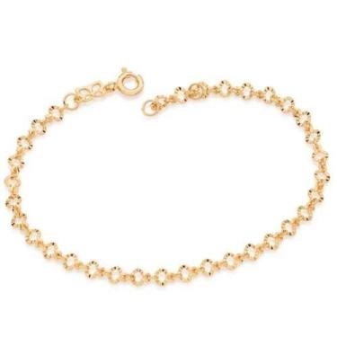 Imagem de Pulseira corações diamantados mãe mulher namorada rommanel