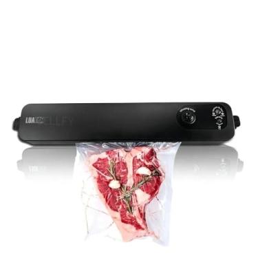 Imagem de Seladora a Vácuo Automática, 90W, Largura de Selagem 29cm, Preta, 127V