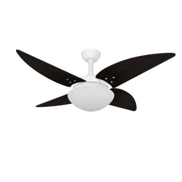 Imagem de Ventilador Teto Turbo Potente Sala 4 Pás Tabaco Ventax 220V