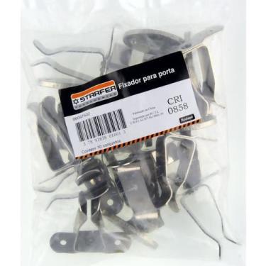 Imagem de Kit Fixador Para Porta Rodapé Starfer Com 10 Peças