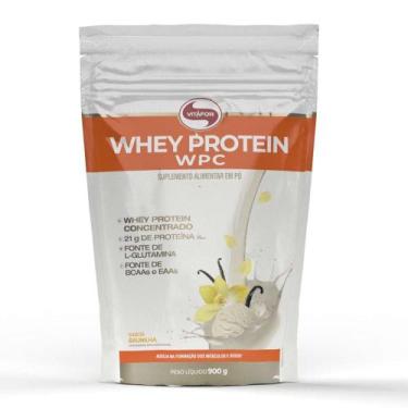 Imagem de Whey Protein WPC Vitafor Sabor Baunilha 900g