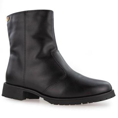Imagem de Bota Feminina Linha neve forrada em Lã Sintética Rukka Zipper Ref.: 22
