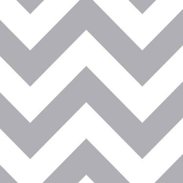Imagem de Papel de Parede Adesivo Chevron Cinza - 024 - Multimpressão