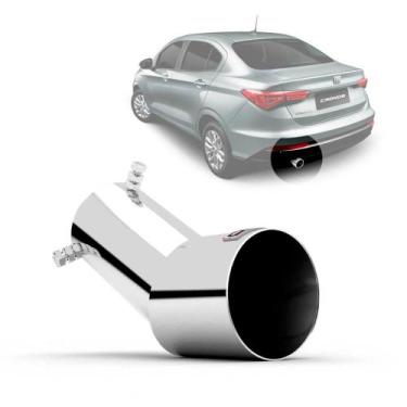 Imagem de Ponteira De Escapamento Esportivo Outs Cronos Inox Special