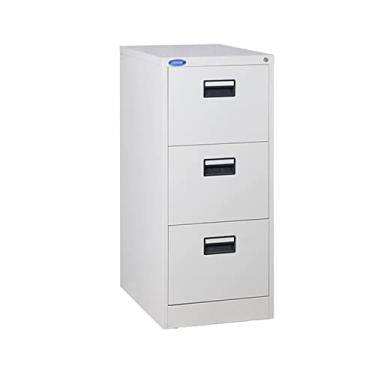 Imagem de SISWIM Armário de arquivo para escritório em casa, metal, aço, escritório, arquivo, arquivo, arquivo, armário, móvel, armário baixo para escritório em casa com gavetas, organizador de arquivos, pastas