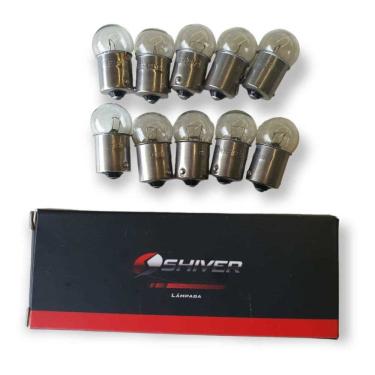 Imagem de LAMPADA PISCA 10W CG 1983 a 1999 BIZ 100 BROS 125 BROS 150 2003 a 2007 YBR KIT 100 PEÇAS