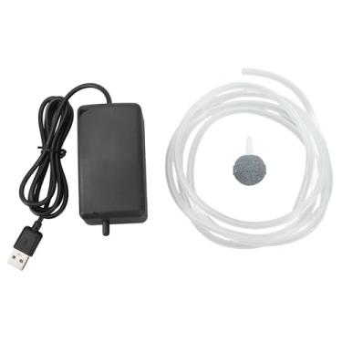 Imagem de Bomba Aeradora de Oxigênio Silenciosa de Alta Eficiência para Aquário para Oxigenação de Peixes IP65 à Prova D'água Portátil Pequena Bomba de Ar de Oxigênio para Pesca Ao Ar Livre