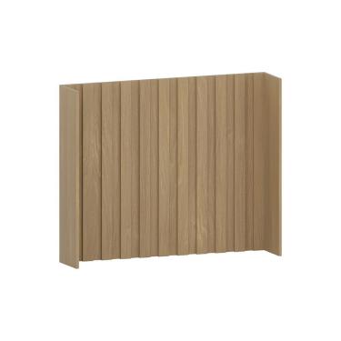 Imagem de Bancada Cozinha 120cm S/ Tampo P/ Ilha Elegance Luciane Móve Freijó