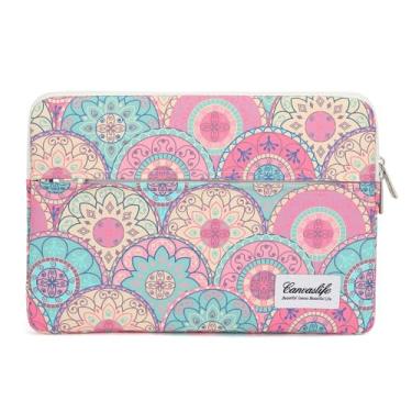 Imagem de Capa para laptop de 39.6 cm, capa protetora à prova de choque para notebook com bolso acessório, capa para laptop de 15,6 polegadas HP, ASUS, Dell, Lenovo, Acer (bandana)