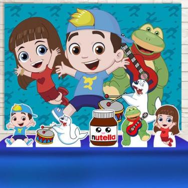 Imagem de KIT Festa Prata Luccas Neto Azul - IMPAKTO VISUAL