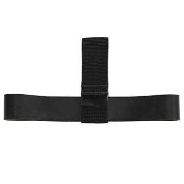 Imagem de GLOGLOW Correia de mangueira de cilindro de mergulho de borracha forte resistente ao desgaste de 35 cm para cilindro de 6 L retenção de mangueira de tanque de mergulho retentor de mangueira de