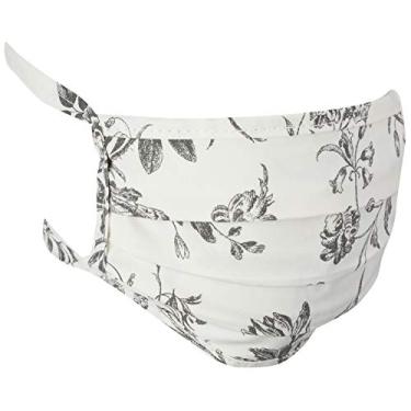 Imagem de Kit 02 Máscaras 100% Algodão Pregas Extensíveis com Alças de Amarração Estampas Sortidas Coteminas 2 Peças Santista - Tamanho Único - Diversos