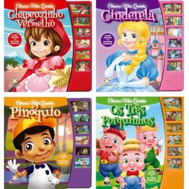 Imagem de Clássicos mais queridos - Coleção com 4 livros infantis sonoros - Capa