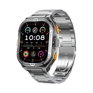 Imagem de Relógio Inteligente Masculino Com GPS AMOLED HD De 1,96 Polegadas, Cha