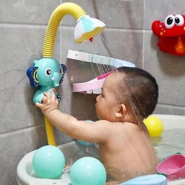 Imagem de Brinquedos de banho elefante elétrico spray de água brinquedos de banh