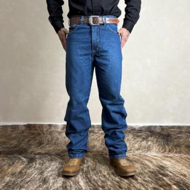 Imagem de Calça Jeans Masculina Country Bolso Bordado Grossa Algodão - Paint Hor