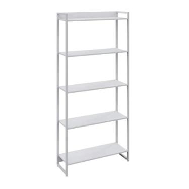 Imagem de Estante Dynamica 80X30X187cm C/05 Prateleiras Estrutura Branca - Metal