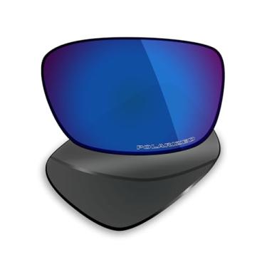 Imagem de Mryok Lentes de reposição ultra polarizadas para óculos de sol Oakley Drop Point OO9367, HD Polarized, proteção UV, resistente a impactos e ajuste perfeito - azul pacífico