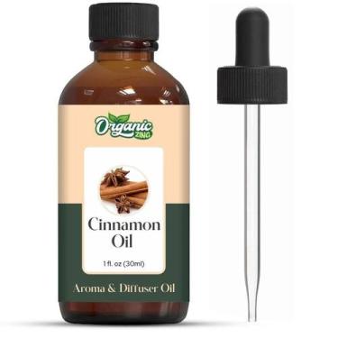 Imagem de Óleo essencial de canela Zing orgânico, aroma difusor de 30 ml - ORGAN