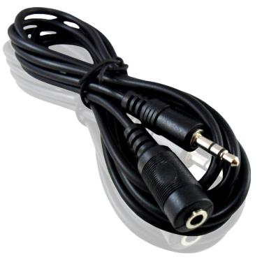 Imagem de Cabo de Audio Extensor P2 J2 R8052/PT1514 10. 653 XTRAD 1,8 Metros - XC-P2ST-J2ST