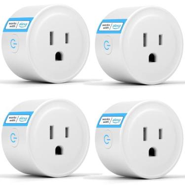 Imagem de O Smart Plug eXioty funciona com o controle de voz Alexa (pacote com 4