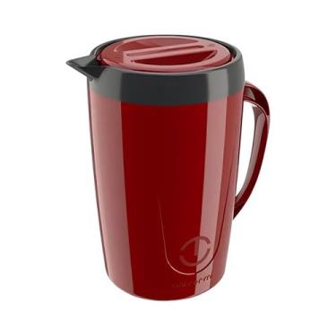 Imagem de Jarra Unitermi Tererê Chá Suco Água 2l Caribe Vermelha