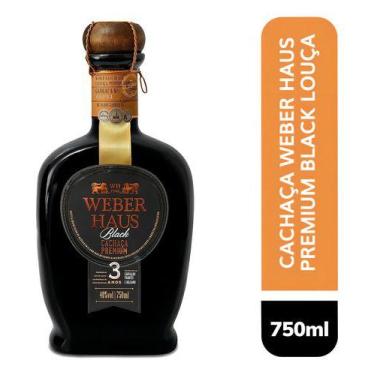 Imagem de Cachaça Weber Haus Premium Black Louça 3 Anos 750ml