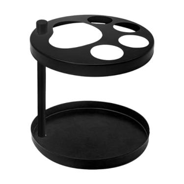 Imagem de KiBcsLic Suporte para escova de dentes para banheiro, suporte para escova de maquiagem, de aço para escovas de dentes elétricas, organizador para pia de casa