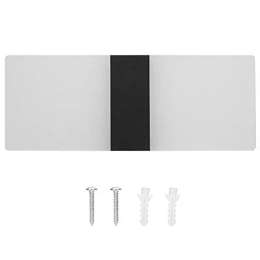 Imagem de Lâmpada de Parede Interna de Acrílico LED Arandela Luz Noturna Lâmpada Decorativa Com Placa Rotativa Concha Fosca Perfeita para Sala de Estar, Quarto, (29 * 11)