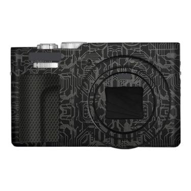 Imagem de ZS99 Adesivo antiarranhões para câmera Panasonic Lumix ZS99 Película protetora (titânio circuito)