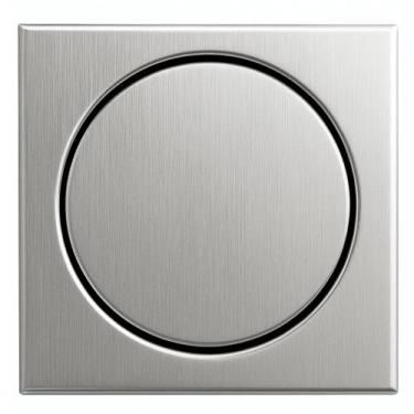 Imagem de Ralo Escovado 17,5 x 17,5 Select Grelha C/ Caixilho- Mozaik