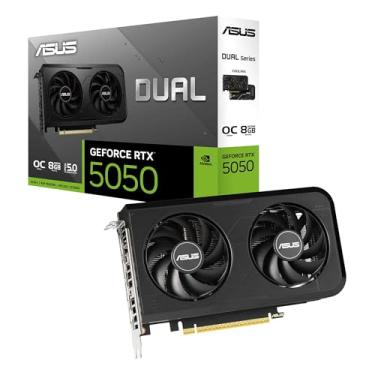 Imagem de Placa De Video ASUS GEFORCE DUAL-RTX5050-O8G (GPU RTX 5050 OC 8GB GDDR6)