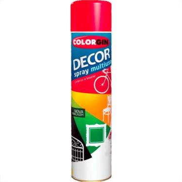 Imagem de Spray Colorgin Decor Vermelho 360Ml 8761 - SHERWIN WILLIAMS