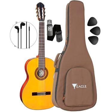 Imagem de Violão Canhoto Eagle Clássico Dh69 Acústico Com Bag (STVG)