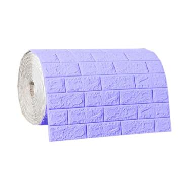 Imagem de Generic Painéis de parede com efeito 3D, papel de parede de tijolo falso, adesivo decorativo, papel de à prova d'água para quarto de criança, casa e, Violento