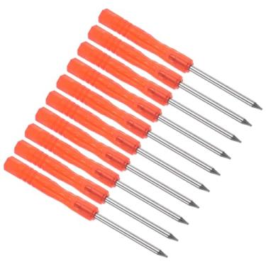 Imagem de CoCud Chave de fenda Torx pequena, 85 mm de comprimento, chave de fenda de aço T3 estrela antiderrapante - (Aplicações: para óculos, relógios, eletrônicos, computador), 10 peças