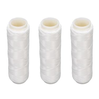 Imagem de RiToEasysports Linha de Pesca, 3 Peças de Fio Elástico de Nylon, Cordas de Pesca Flexíveis para Baixo de Esturjão de Salmão (5#)