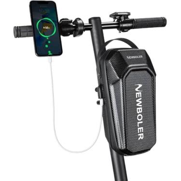 Imagem de Bolsa Frontal Impermeável Newboler para Scooter Elétrica e Bicicleta – Compatível com Xiaomi, à Prova d’Água e de Impacto