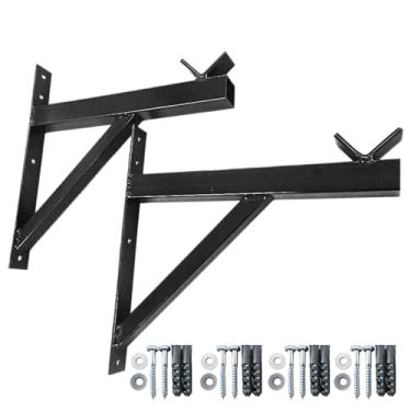 Imagem de SUPORTE PARA BARRA DE AGACHAMENTO ACADEMIA C/PARAFUSOS