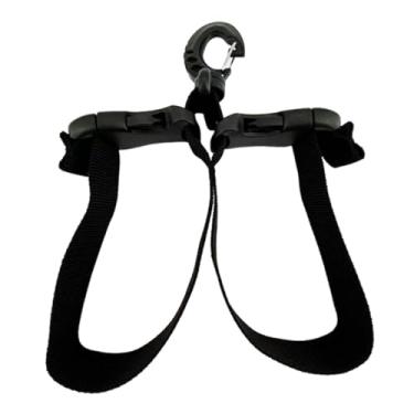 Imagem de RNXRZANK Alça de Reposição para Nadadeiras de Mergulho em Nylon PP, Organizador de Acessórios para Equipamentos de Mergulho, Suporte de Liberação Rápida para N, Preto