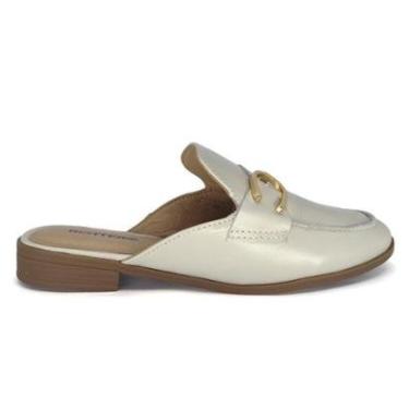 Imagem de Sapato Mule Feminino Bottero Couro Salto Baixo-Feminino