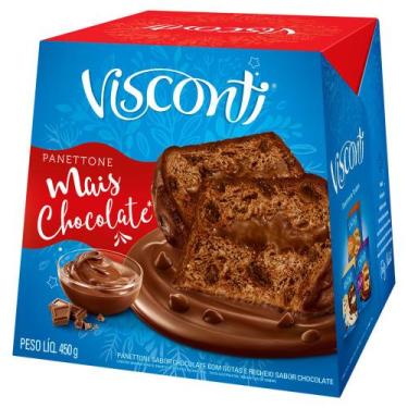 Imagem de Panettone Visconti Mais Chocolate 450g