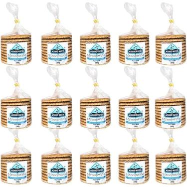 Imagem de Kit 15 Pacotes de Stroopwafel Moinho Wafers - Wafel Holandês 280g cada