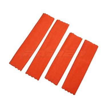 Imagem de Damper Shock Sleeves Dirt Dust Resist Guard Cover for Traxxas 1/10 Slash Rustler 4wd Stampede Hoss 4x4 4wd Version 4pcs - Orange