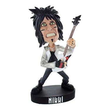 Imagem de Motley Crue 8.5" Resin Bobblehead Statue: Nikki Sixx