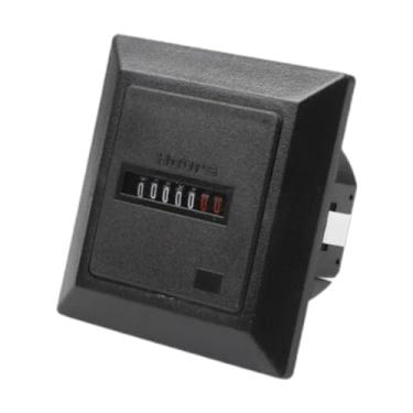 Imagem de Ysyqkn Horímetro Mecânico, Temporizador de Sincronização de Motor, Temporizador Compacto para Escavadeiras, Máquinas Agrícolas, Barcos E Carros.